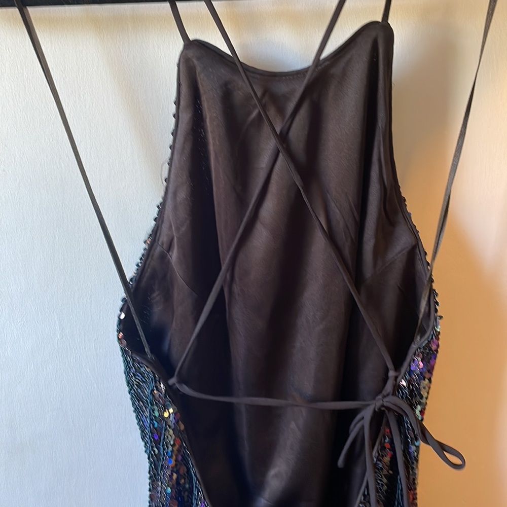 Sequin mini dress - Picture 2 of 4